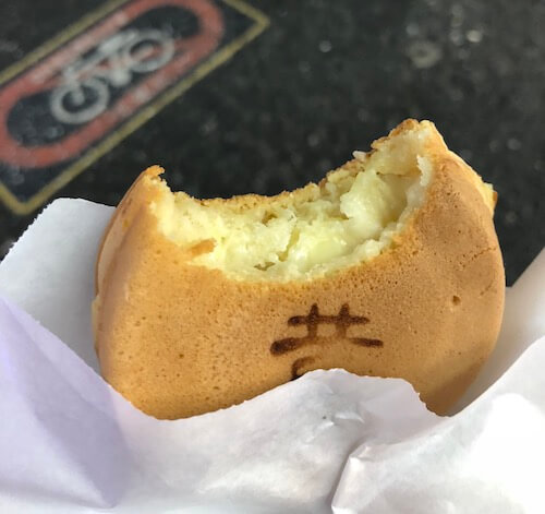 クリームたっぷりで美味しい