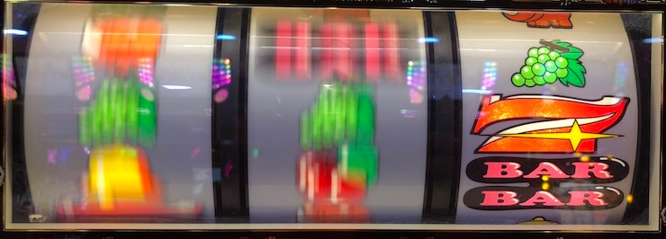 ジャグラー：「ブドウorボーナス」の出目