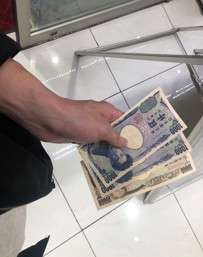 アクセス心斎橋店の実践結果「投資3500円、回収12000円」